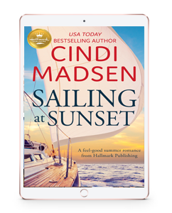 sailing at sunset rosegold-ipad